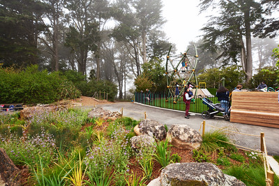 Park with playground